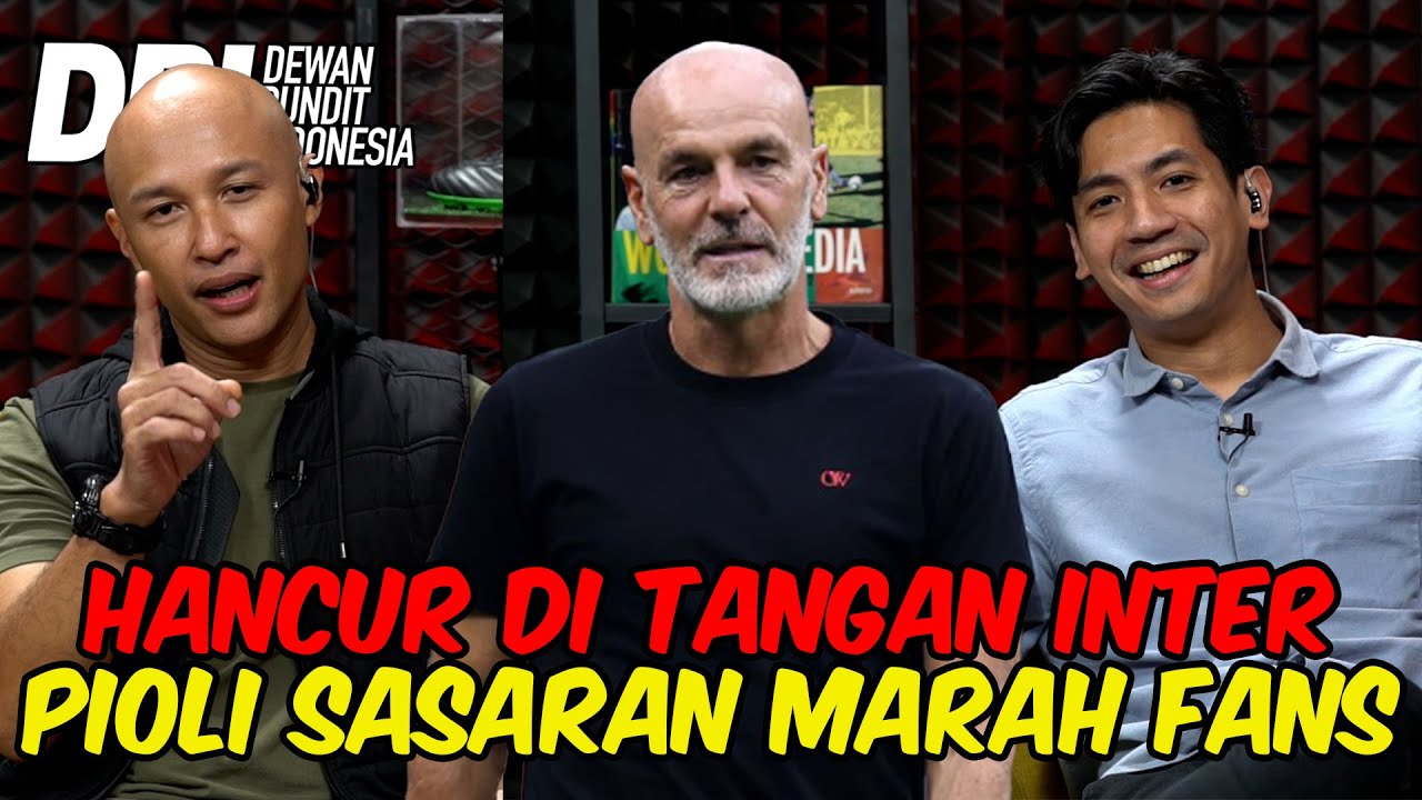 HANCUR LEBUR DI TANGAN INTER, PIOLI SASARAN KEMARAHAN FANS MILAN! PIOLI OUT?