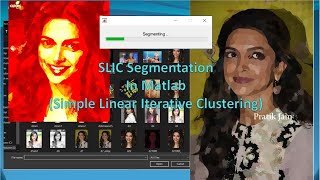 SLIC segmentation in Matlab (With some more interesting GUI features of Matlab)