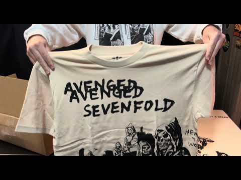 Avenged Sevenfold OG Merch Unboxing (Life Is But A Dream...)