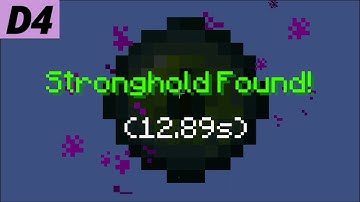 How Speedrunners Find a Stronghold in Seconds