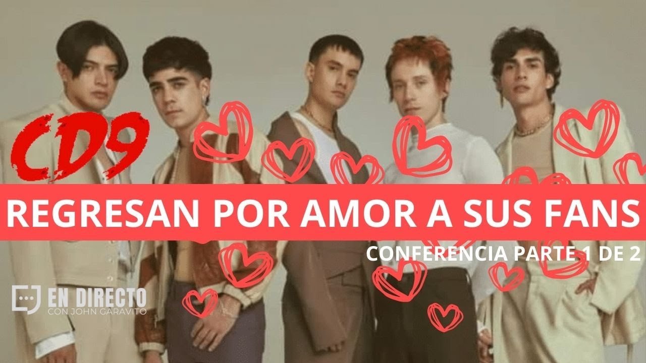 CD9 💕REGRESAN POR AMOR A SUS FANS 💕  #CD9 Conferencia parte 1 de 2 #ArenaCDMX