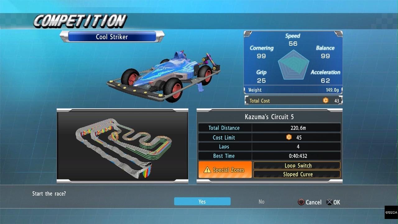 YAKUZA 0 Pocket Circuit Racing: Win Kazuma's Cup 5