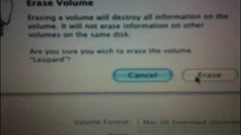 Mac OS X on dell vostro 1400 part1