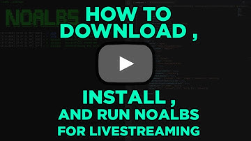 How to Download, Install and Run NOALBS for IRL Live Streaming (OUTDATED - READ DESCRIPTION)