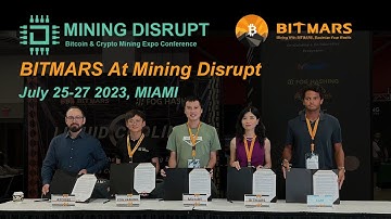 BitMars at Mining Disrupt Conference in Miami !