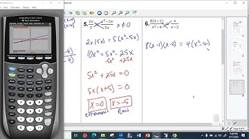 3.5E Part 3 Solving Rational Equations Cont.