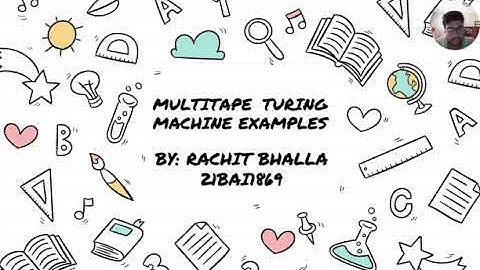 Multi Tape Turing Machine with examples.