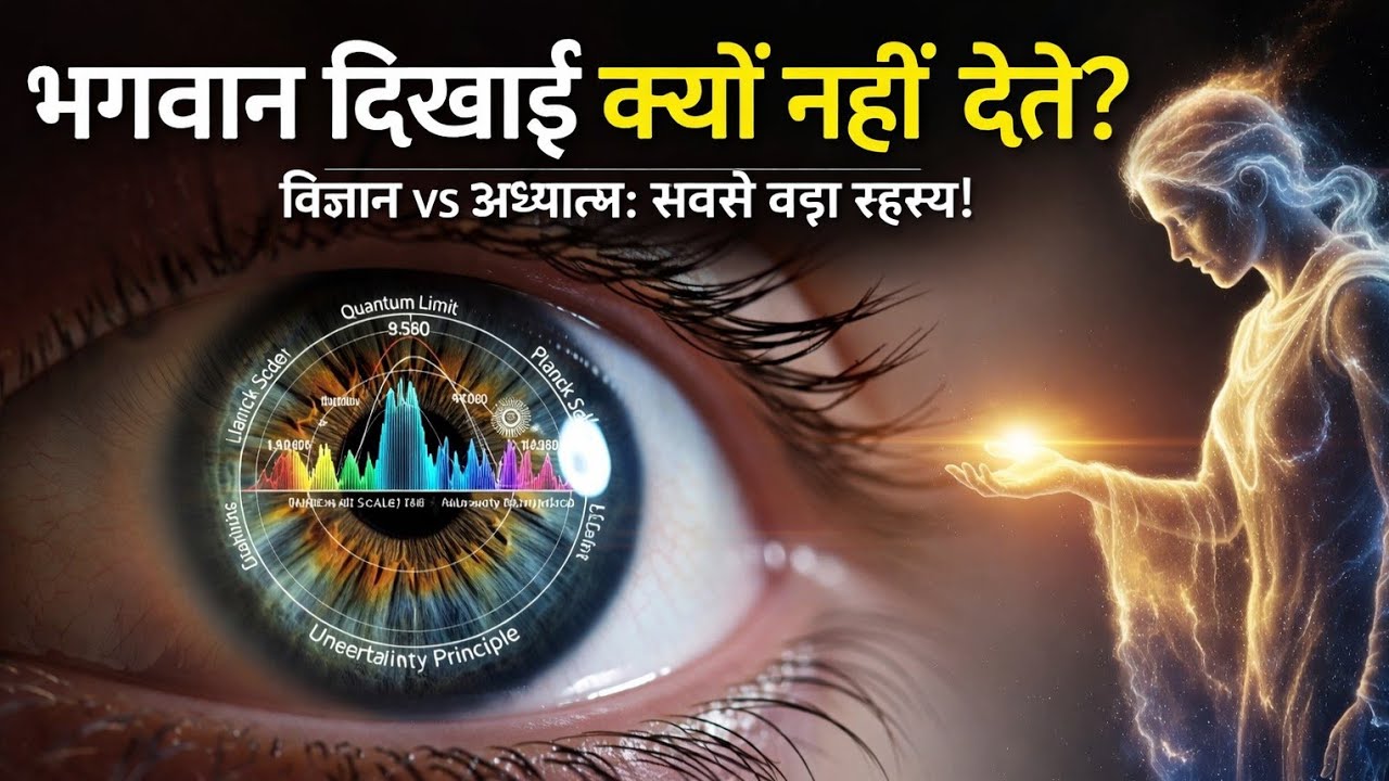 आखिर इंसान ने भगवान को कभी क्यों नहीं देखा? 🤔क्या ईश्वर सच में मौजूद है या वह केवल हमारी कल्पना है?