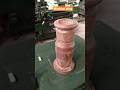 Wooden Flower Pot Turning on Lathe | Beautiful Workshop Art 🪚