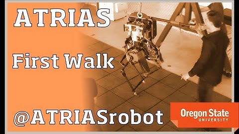 ATRIAS Robot: First Walk