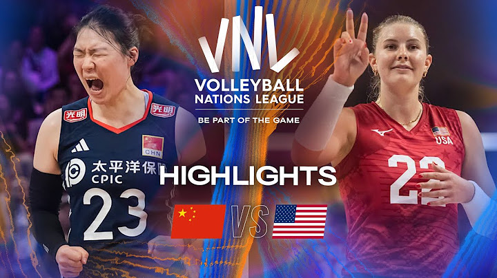 China 🇨🇳 vs. USA 🇺🇸 - Highlights | Week 3 | Women's VNL 2025