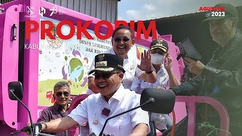 Launching Pengolahan Sampah Berbasis Refuse Derived Fuel (RDF)