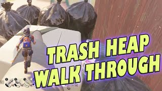 Grounded Hot And Hazy Trash Heap Walkthrough | How to Get On top Of the Trash Can IN Grounded