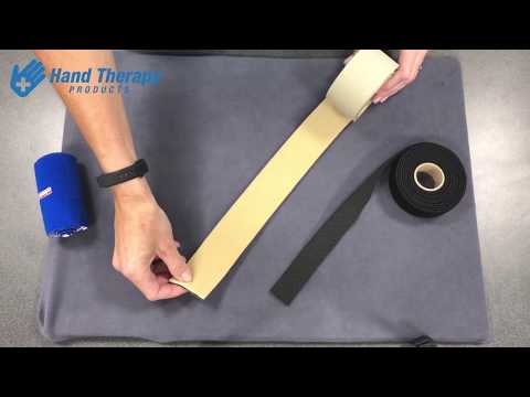 How to make a basic thumb strap using Mediroyal NRX