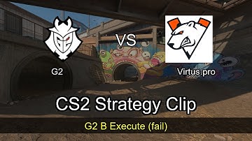 G2 B Execute (fail) - Overpass Round 34 | G2 | IEM Chengdu 2025 #cs2 #counterstrike2