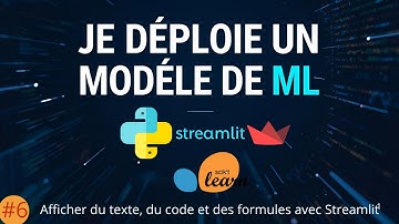 Comment afficher du texte avec Streamlit comme un data scientist? #ingenieria #machinelearning