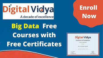 Free Courses of Big Data on DigitalVidya|Free Certificates|Enroll Now|Free Courses|techdoor