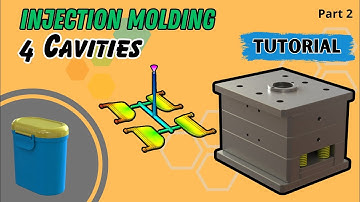 Injection Molding Design in SOLIDWORKS - Lock Milk Powder Container 2/3