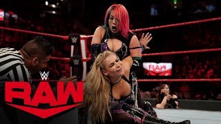 Looking to rebound after a defeat at royal rumble, wwe women’s tag
team champion asuka faces natalya. #raw get your 1st month of network
for free: http:/...