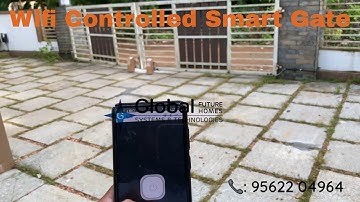 Wifi Controlled Gate | Smart Automatic Gate| Wifi Smart Switch|180° Opening📞 9562204964, 8304884072