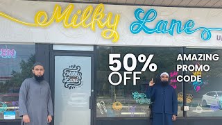 MILKY LANE CAFE HALAL SOUTH AFRICAN FOOD 50 OFF PERI PIZZA SHRIMP DESSERTS MILK 