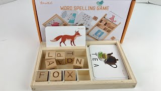 Word Spelling Games for Kids | Educational Word Spell Learning Toys screenshot 1