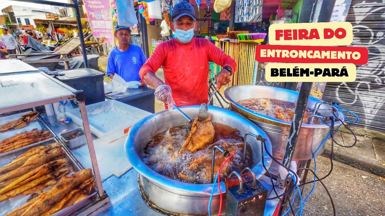 Nessa Feira de Belém eu Encontrei até Tubarão! 😱 | Pará, Brazil ブラジル代表