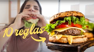 Hamburguesas Caseras Paso a Paso : Los 10 MANDAMIENTOS  Paulina Tirapostas