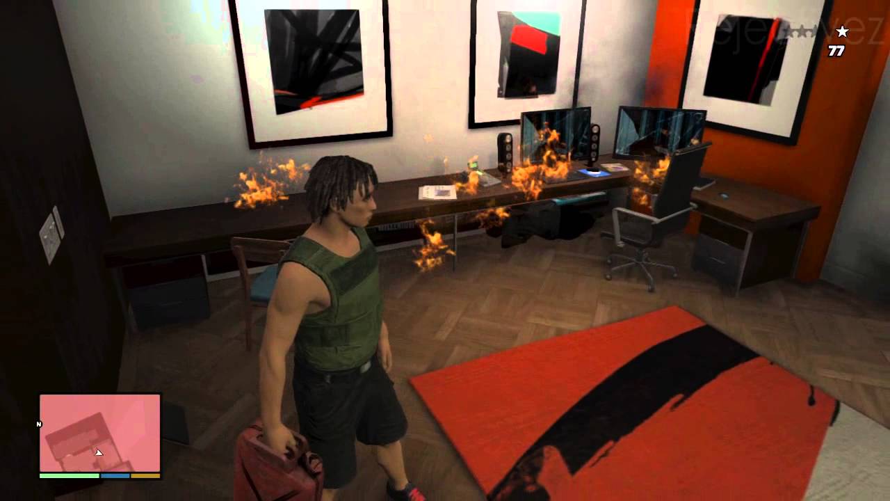 GTA V Online Apartment Glitch! (Secret Room, Setting Apartment on