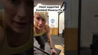 Chest Supported Dumbbell Reverse Fly