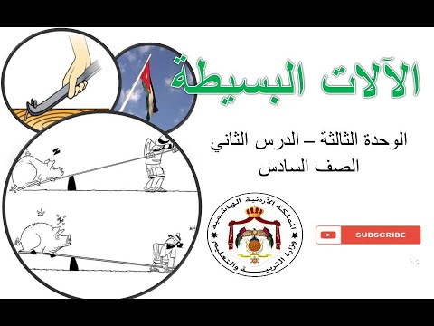 الالات البسيطة - الصف السادس