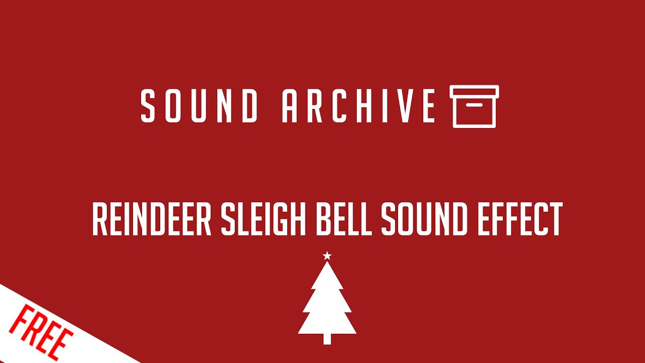 Free "Reindeer Sleigh Bell" Sound Effect (Christmas Edition)
