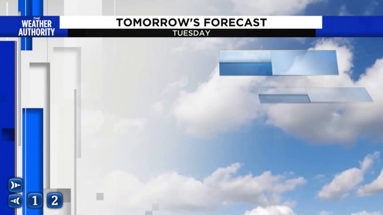 Latest on clearing skies and cooler temperatures ahead. - YouTube