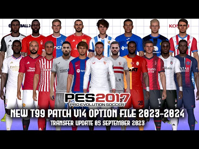 PES 2017 T99 Patch Premier League Custom Tactics V1 by PESNewupdate ~