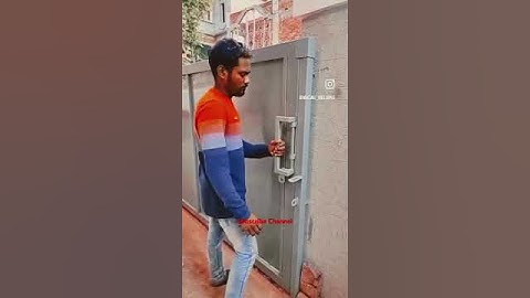 Main Gate, Unique Lock #Short video #construction #building