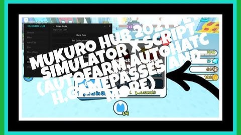 MUKURO HUB 2021 PET SIMULATOR X SCRIPT (AUTOHATCH,AUTOFARM,GAMEPASSES AND MORE.)