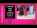 Lovense Lush 3 App How to Use Video