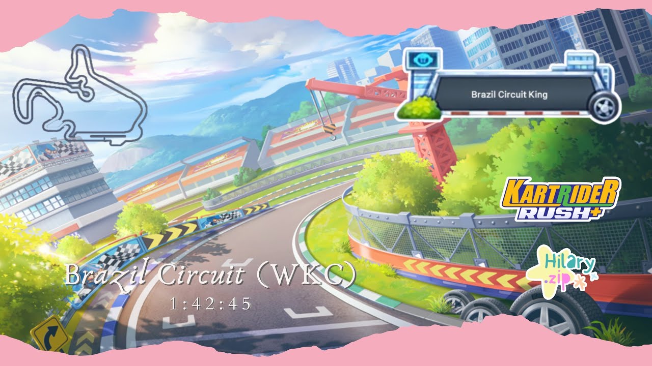 🏆 New Feat!! Brazil Circuit King Title 🥇 | KartRider Rush+