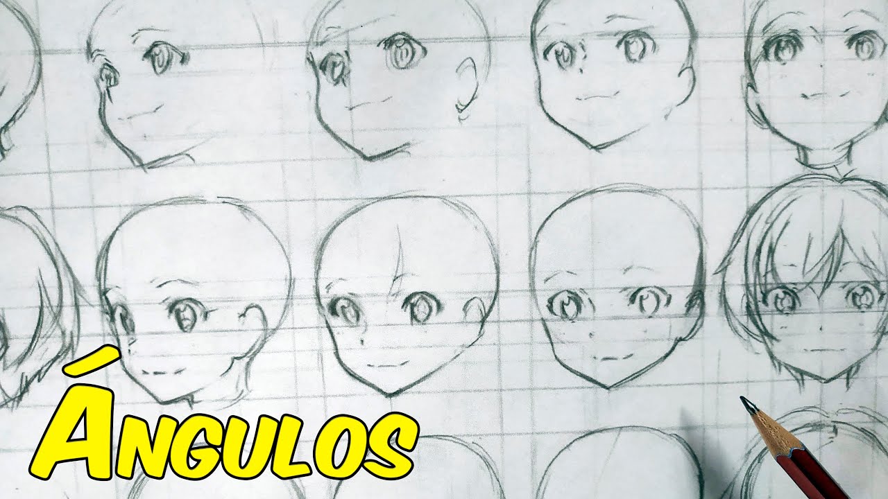 Como dibujar manga- Rostros 1º plano