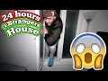 (OMFG!) 24 HOUR OVERNIGHT CHALLENGE AT A STRANGERS HOUSE //  OVERNIGHT IN A STRANGERS HOUSE FORT!