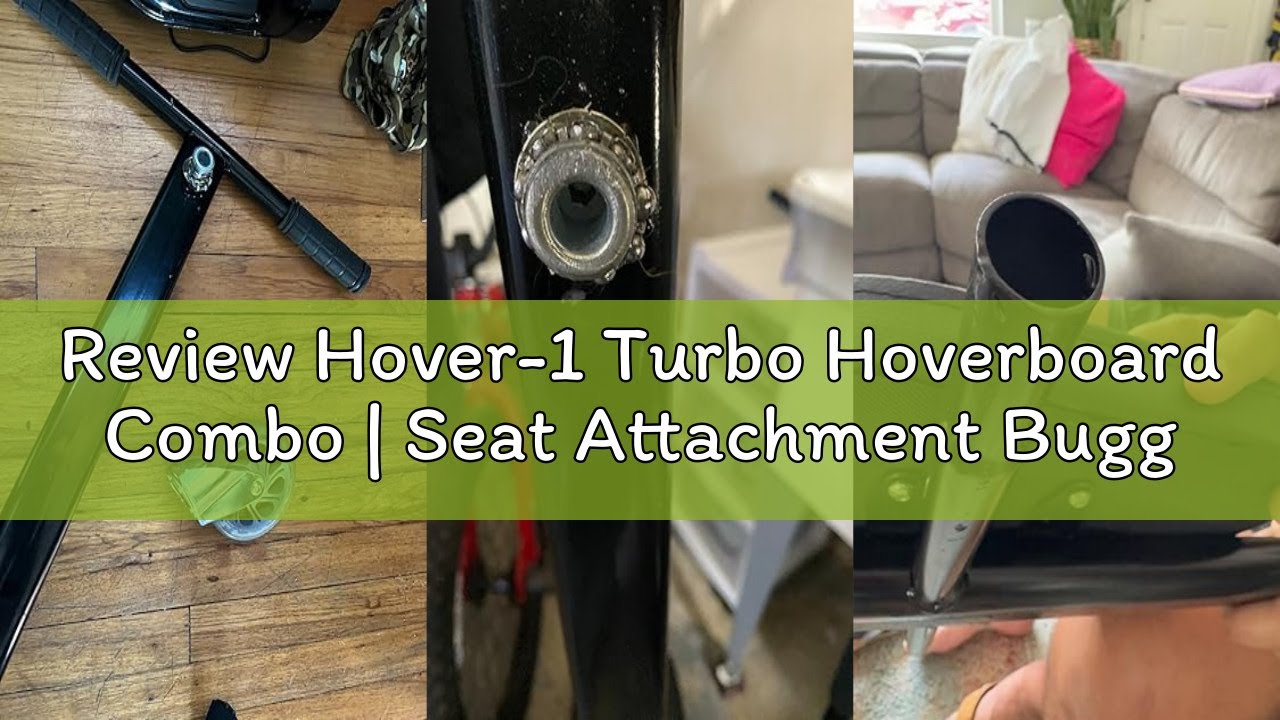 Review Hover-1 Turbo Hoverboard Combo | Seat Attachment Buggy, 7 MPH Top Speed, 6 Mile Range, 400W M
