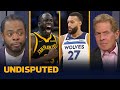 Warriors-T-Wolves brawl: Draymond puts Gobert in headlock, Klay &amp; McDaniels scrap | NBA | UNDISPUTED