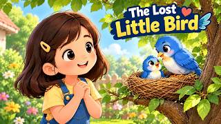 The Lost Little Bird 🐦 | Cute 2D Animated Story for Kids | Short Story