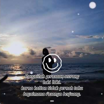 Story WA di pantai anyer