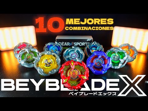 Las 10 MEJORES COMBINACIONES🔥de TODO BEYBLADE X y SORTEO ESPECIAL!