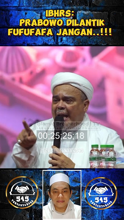 🔴HABIB RIZIEQ SYIHAB: Prabowo Inaugurated..!! #shorts #habibriziq #prabowo #sholawat #habib #fyp