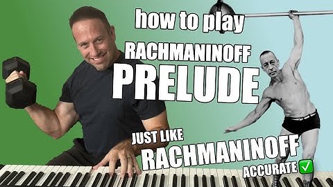 Learn To Play Piano | How To Play Rachmaninoff Prelude | Accurate Lesson | Easy Tutorial