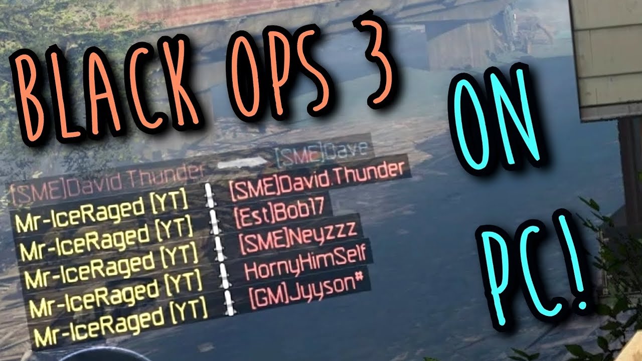 "AMAZING GAMES ON BLACK OPS 3 ON PC!" | Call Of Duty Black ops 3 | 60 FPS GAMEPLAY