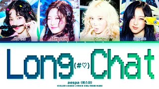 Aespa   Long Chat  S color Coded S Hanromeng