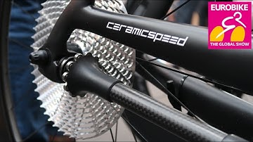 CeramicSpeed DrivEN 99% Efficient Drive Shaft // Chain Free Bike // Eurobike 2018